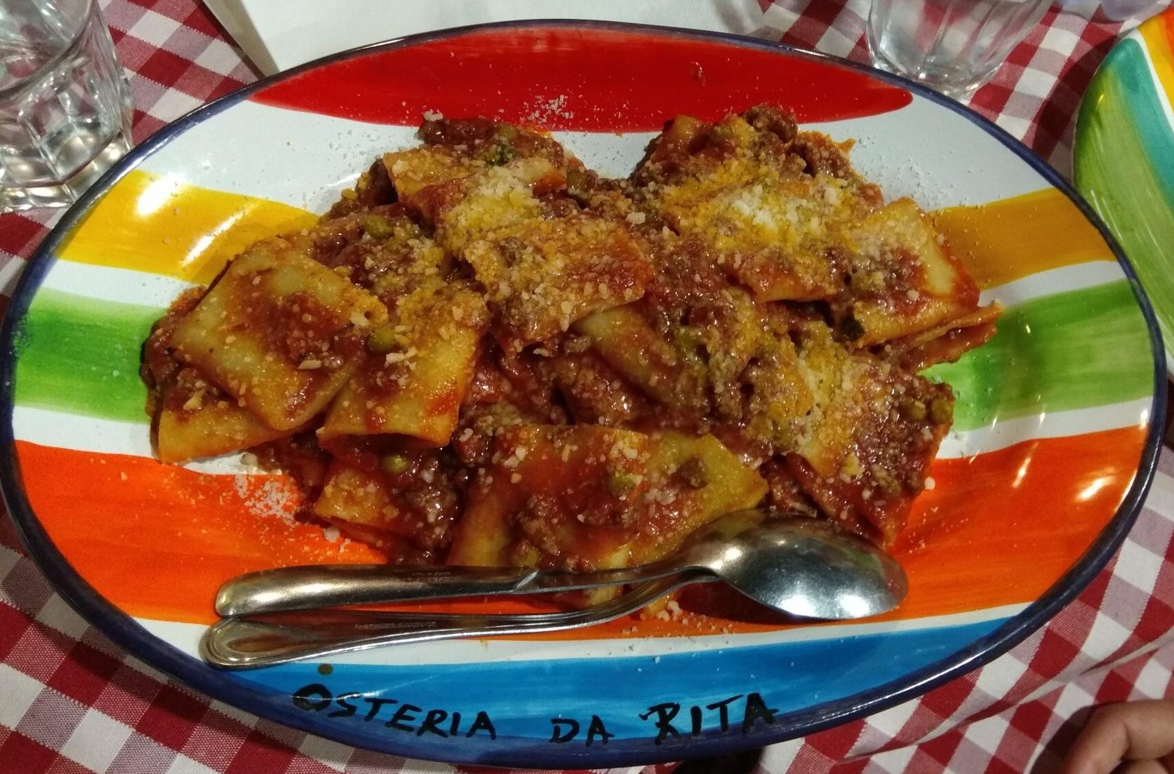 Img post Pasta al Ragu. Comer en Taormina - Pasaporte y Millas