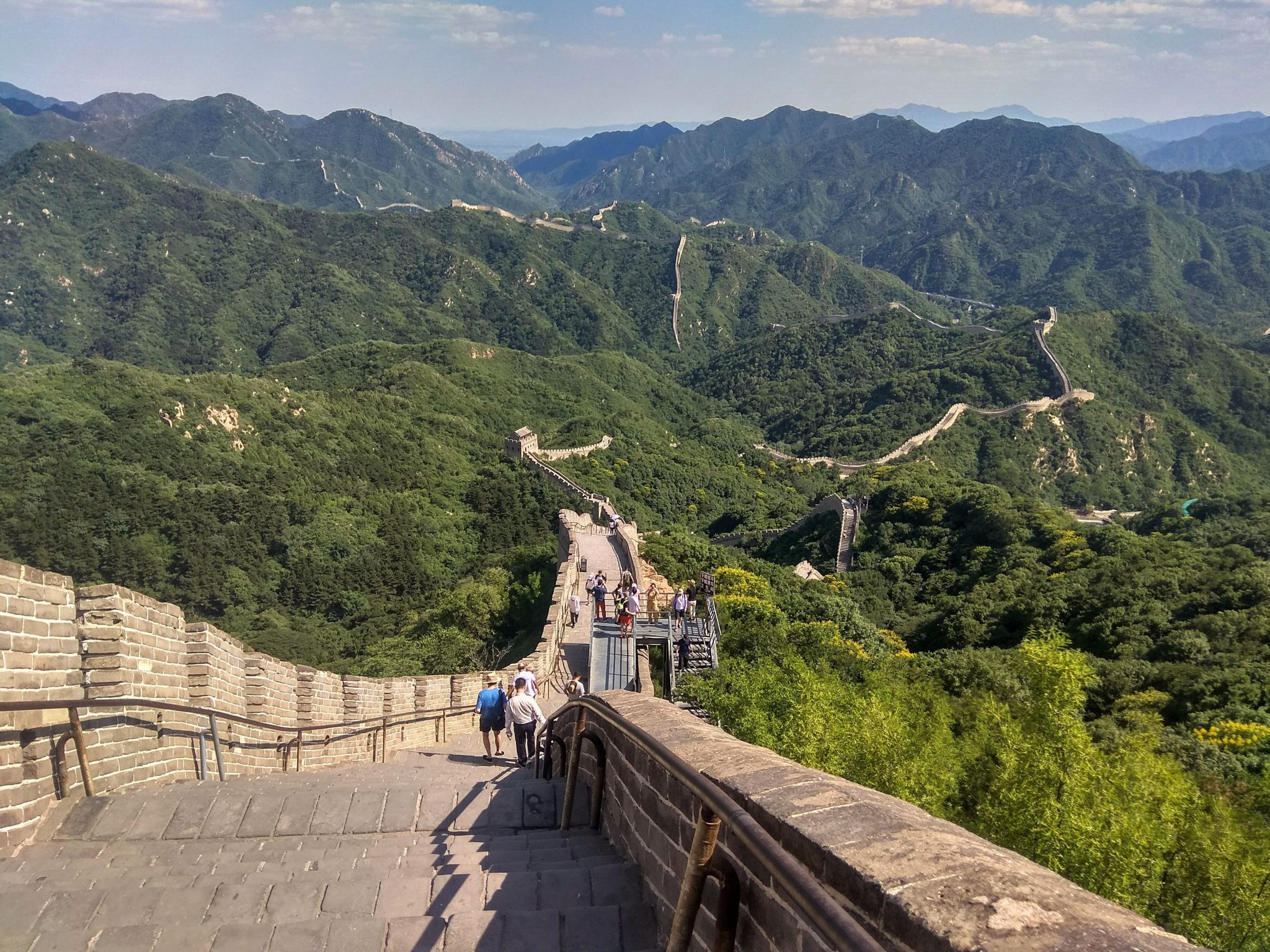 Sección Badaling. Post que parte ver de la muralla china - Pasaporte y Millas