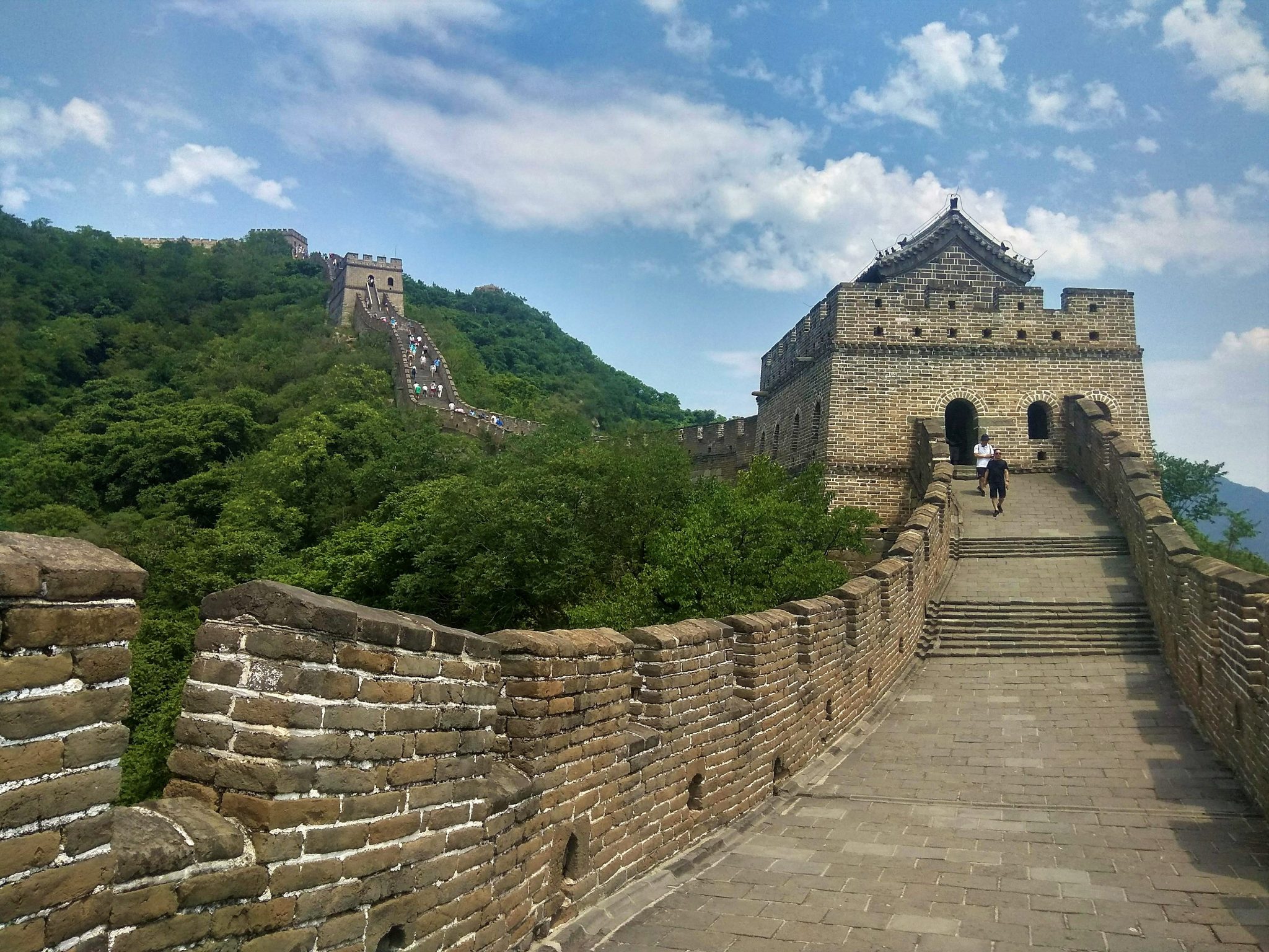 Sección Mutianyu. Post que parte ver de la muralla china - Pasaporte y Millas